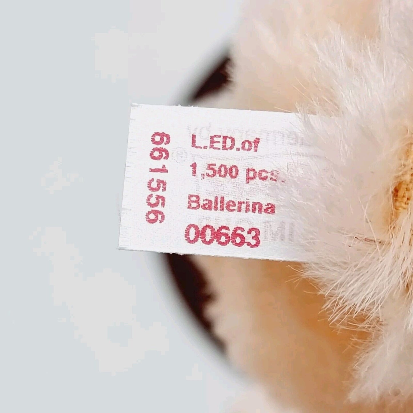 Steiff 661556 Teddybär Vienna Ballerina limitiert 1500 aus 2004 30 cm Mohair