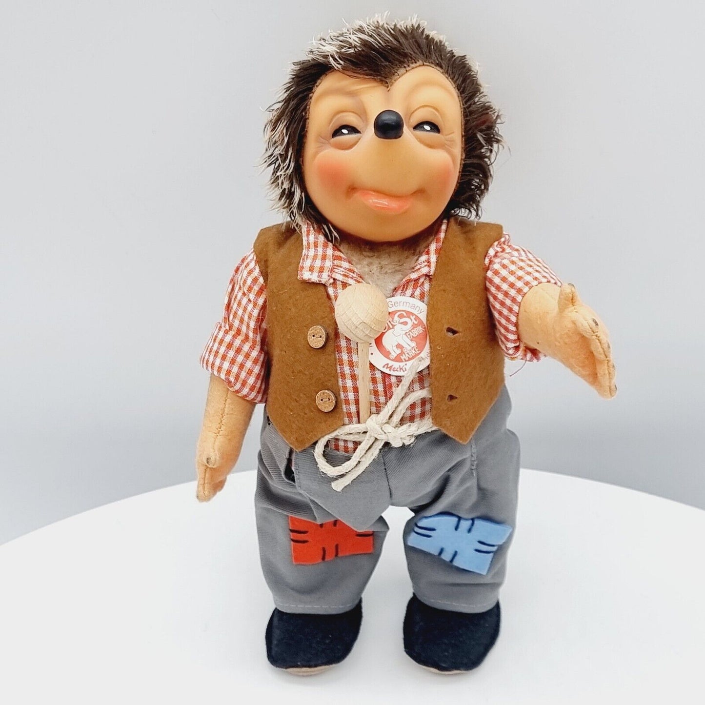 Steiff Igelpaar Mecki 350153 und Micki 350658 nach Diehl Film 27cm
