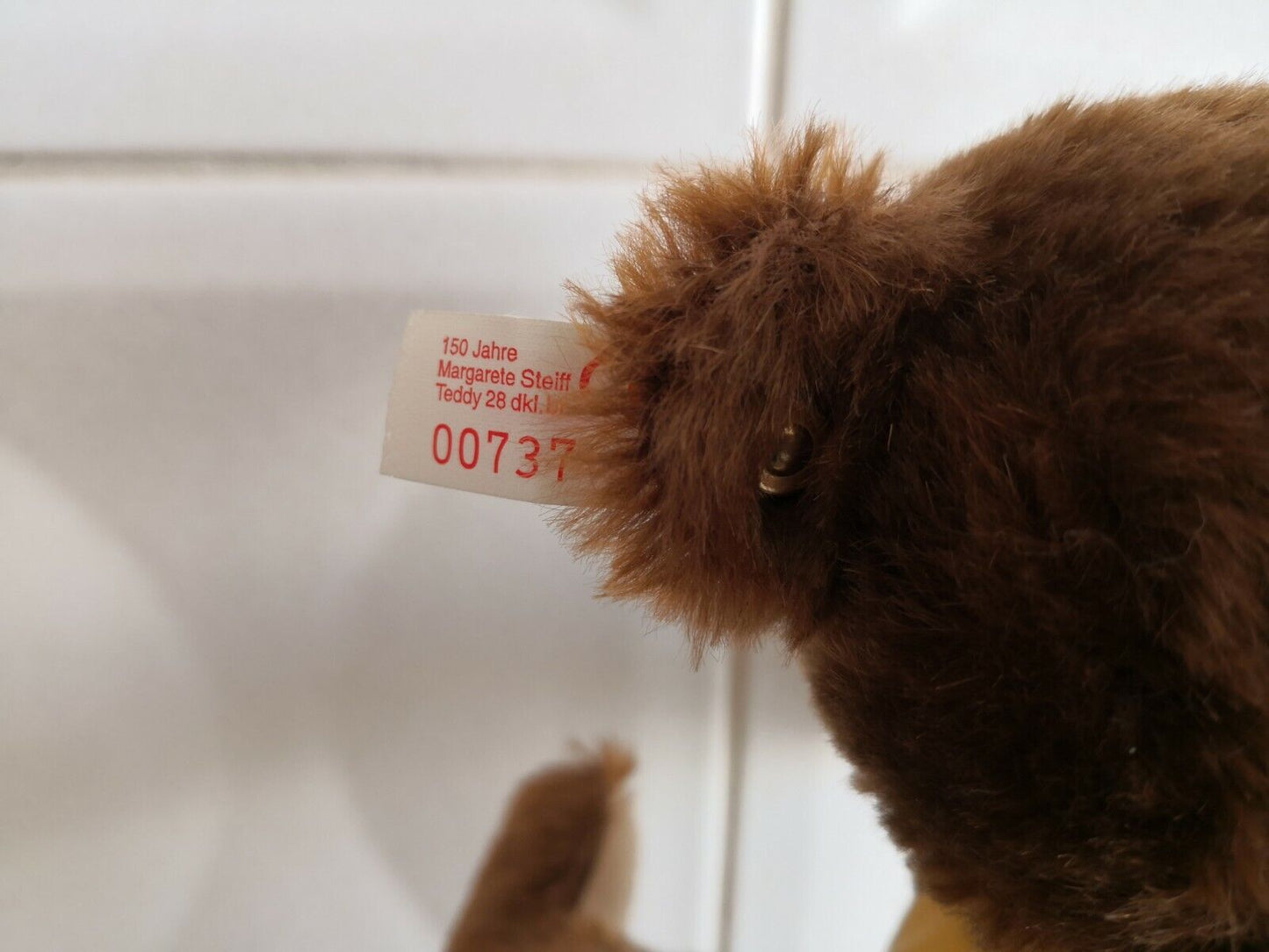 Steiff Geburtstagsteddy 670206 Teddy, 150 Jahre Margarete Steiff, limitiert