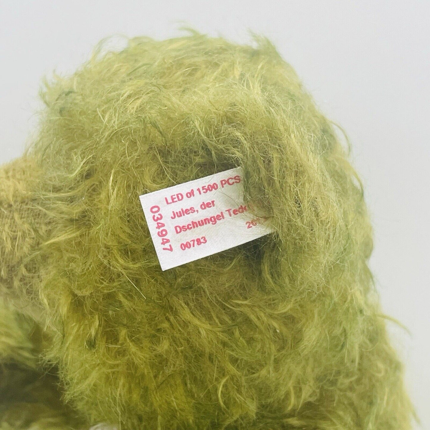 Steiff 034947 Teddybär Jules, der Dschungelbär limitiert 1500 aus 2013 34 cm
