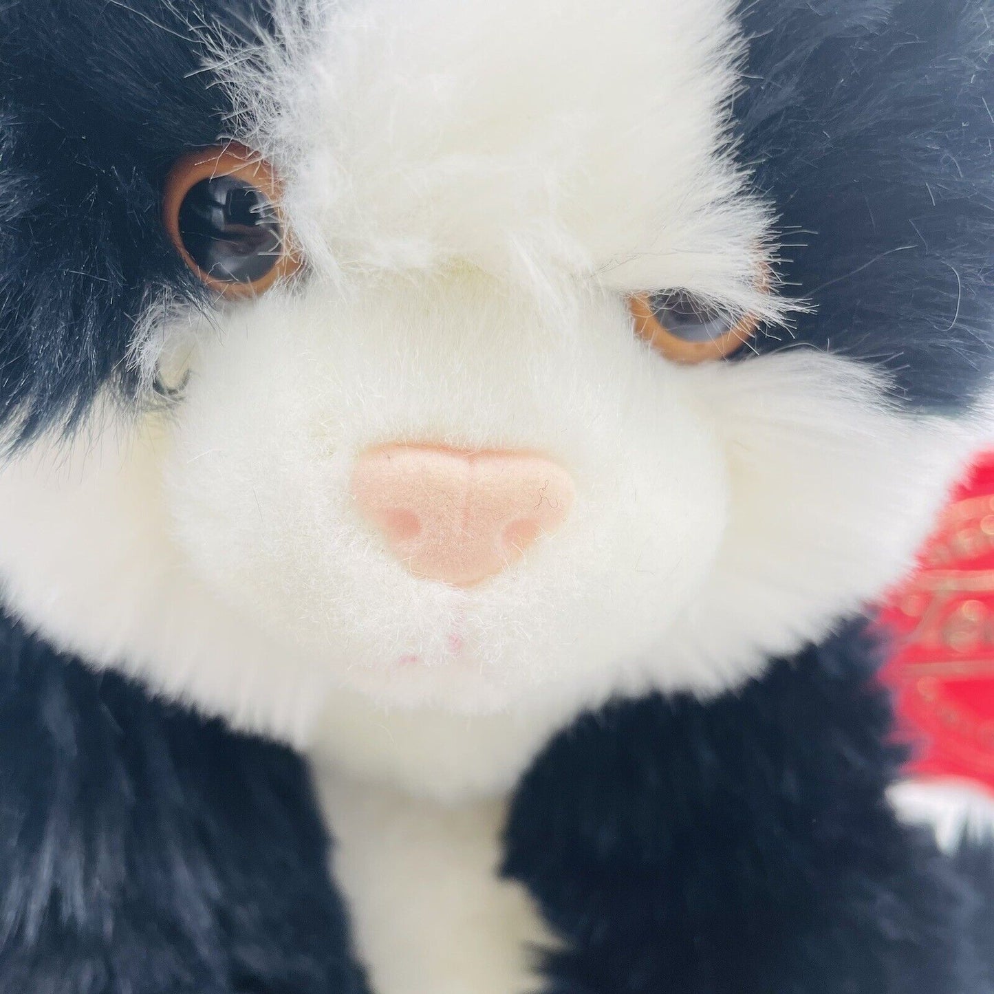 Hermann Teddy Original Katze liegend schwarz