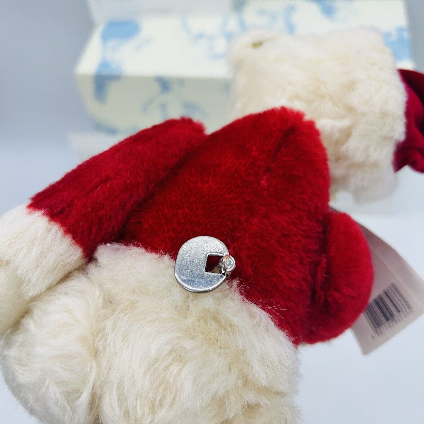 Steiff 035333 Weihnachtsteddybär limitiert 2012 aus 2012 27 cm Mohair