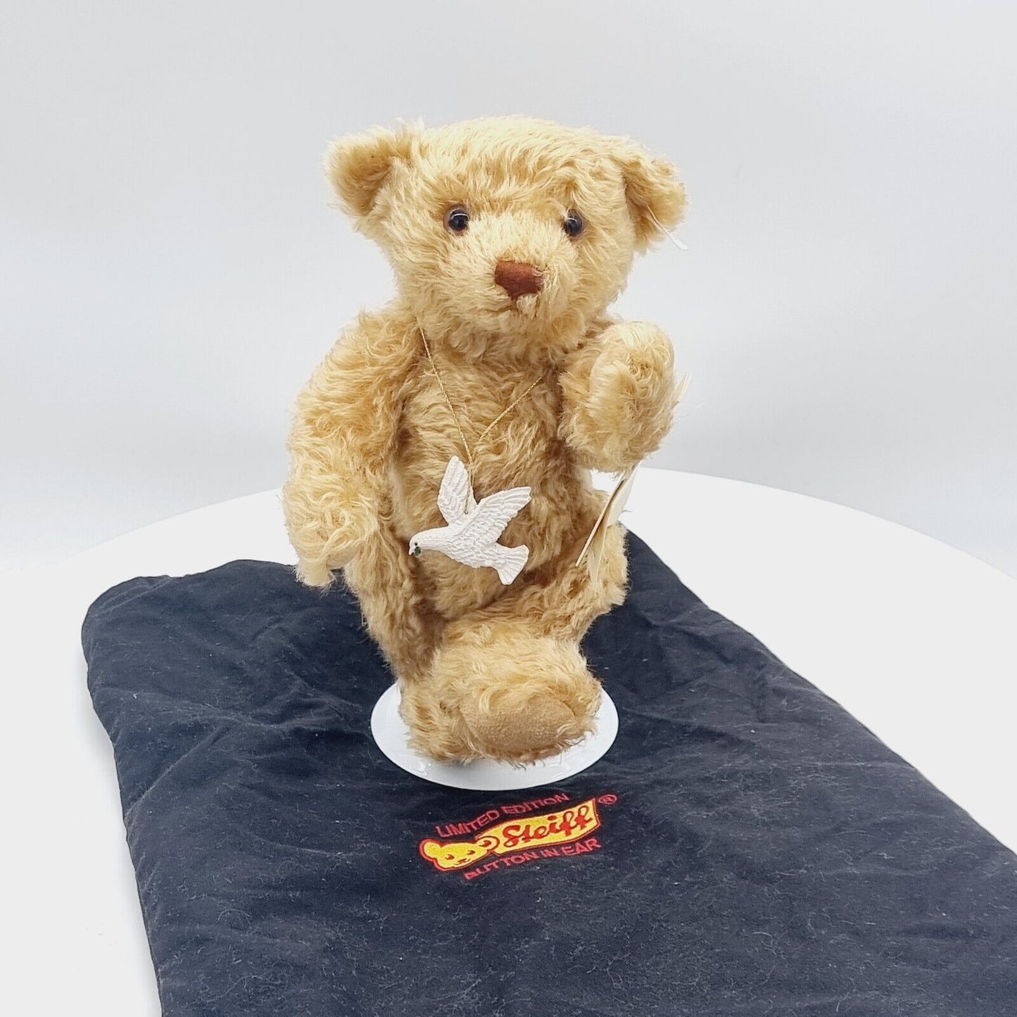Steiff Teddybär Friede 665981 mit Stimme 28 cm Peace limitiert 3000 Exemplare