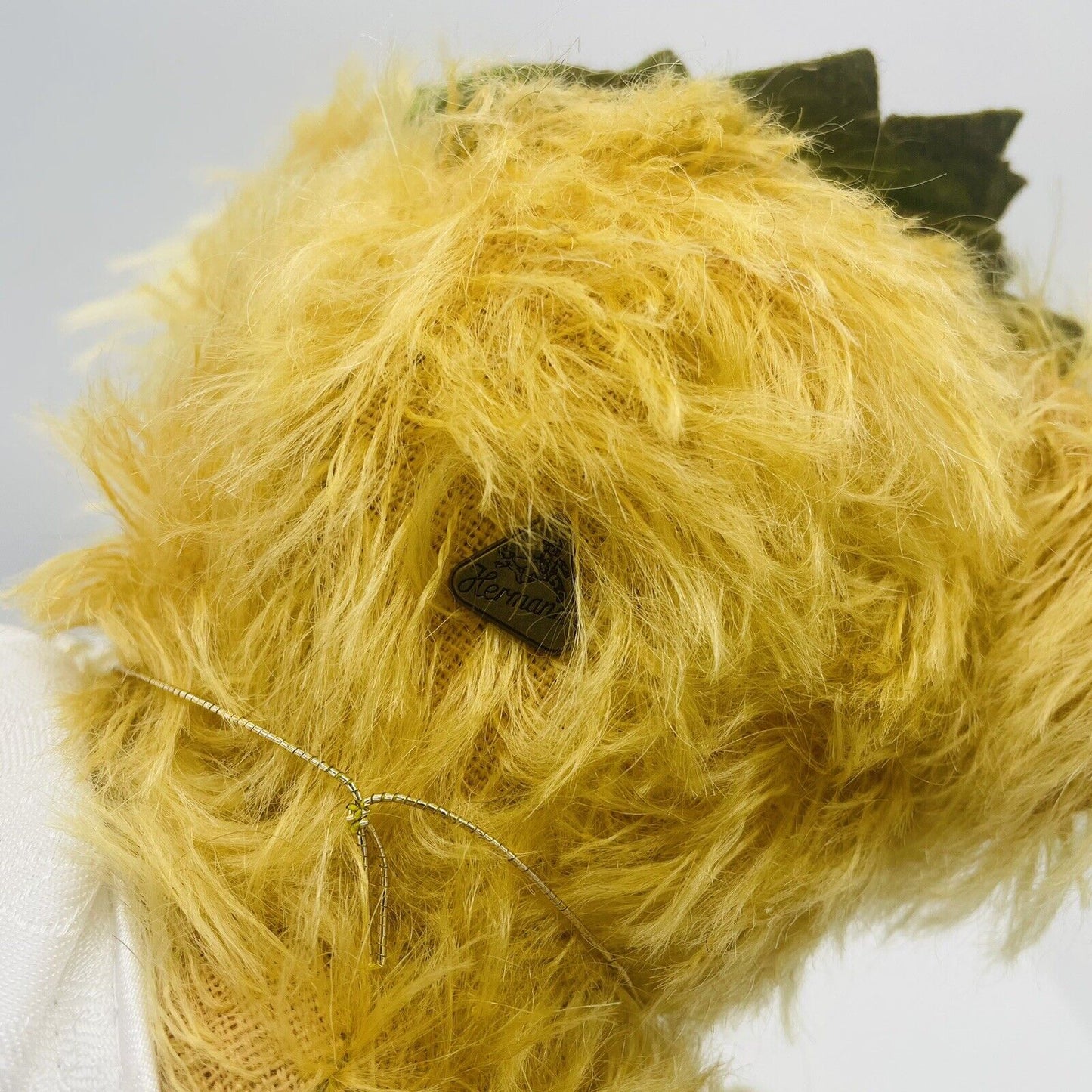 Hermann Coburg Teddybär Weingott Bacchus limitiert 25 34cm Mohair