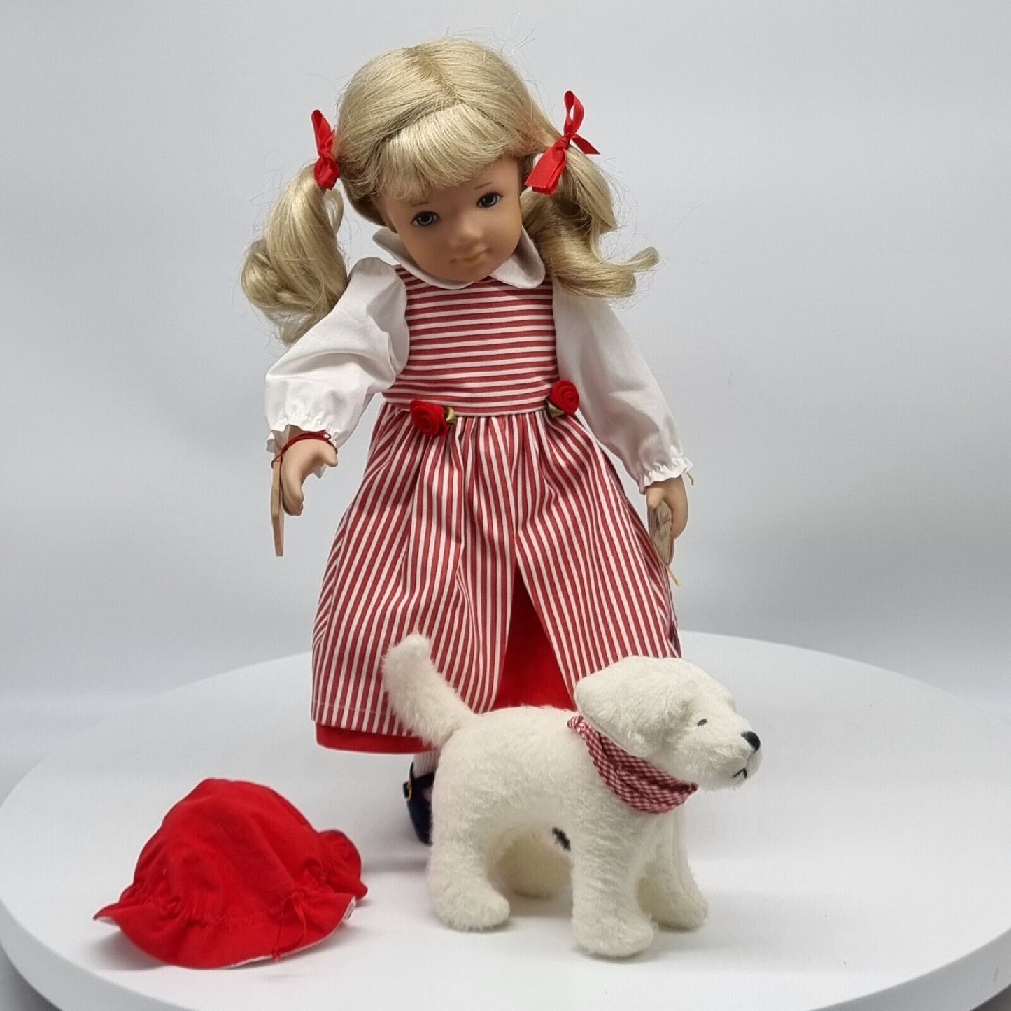 Käthe Kruse Puppe Stella 40 cm mit Hund Sammler Donauwörth