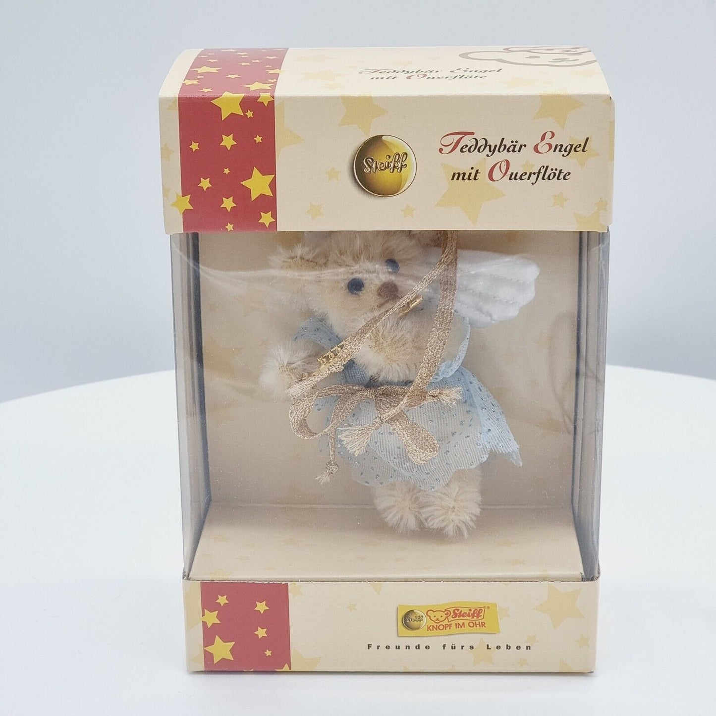 Steiff 037733 Engel mit Querflöte 11 cm limitiert 5000 Jahr 2004