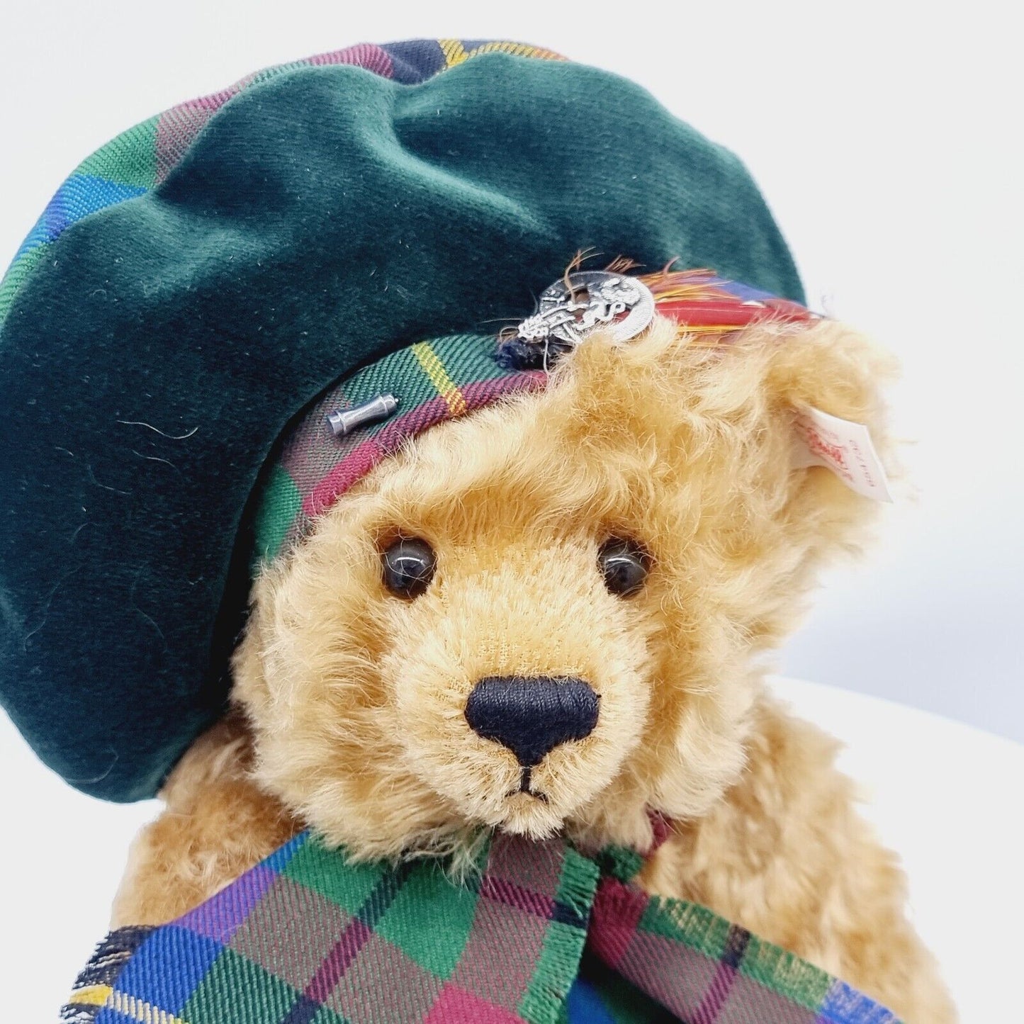 Steiff 654732 Scottish Bear blond 30 cm Jahr 1999 limitiert 3000 Great Britain