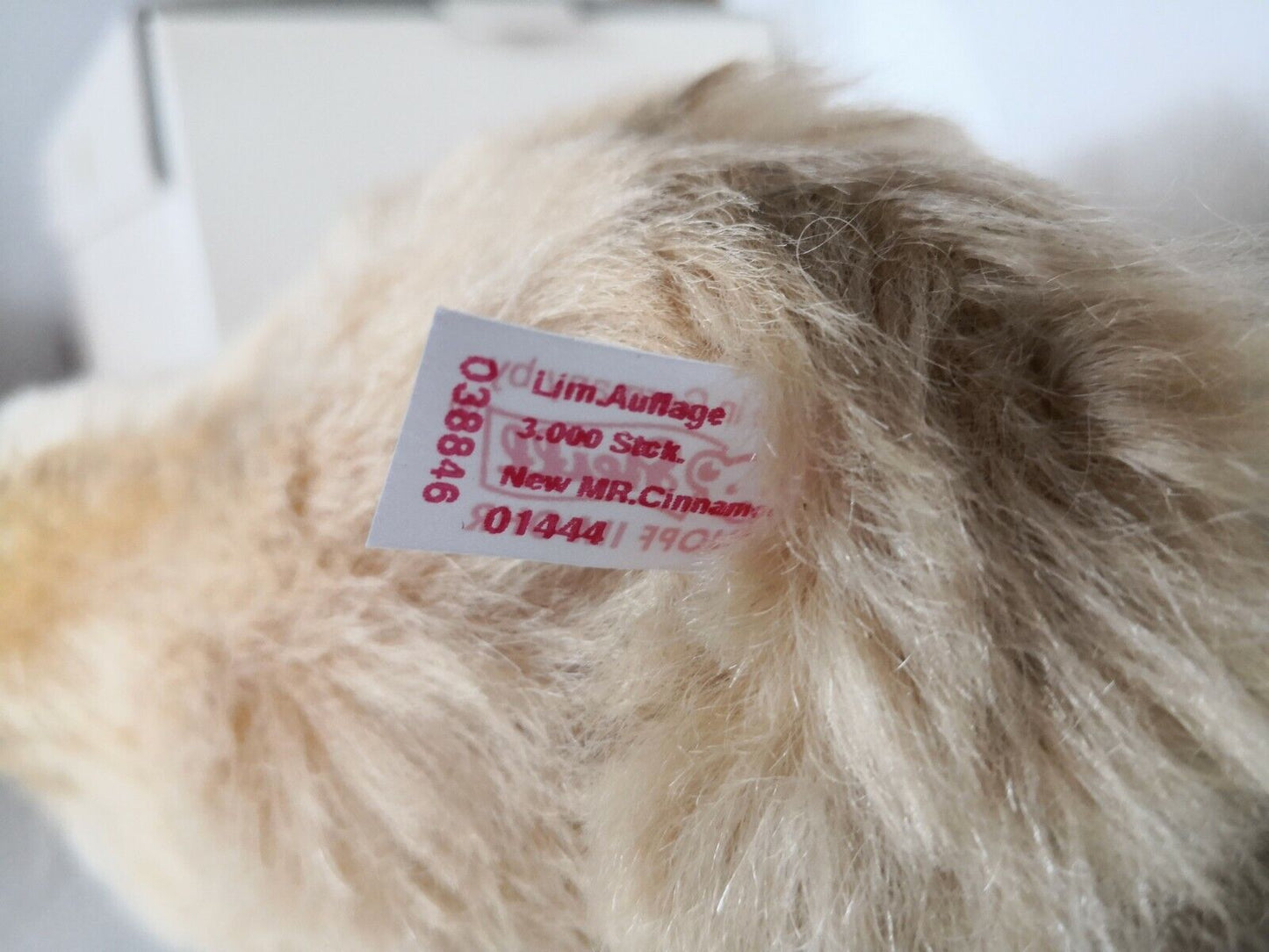 Steiff Teddybär New Mr. Cinnamon 44 cm limitiert mit OVP und Zertifikat 038846
