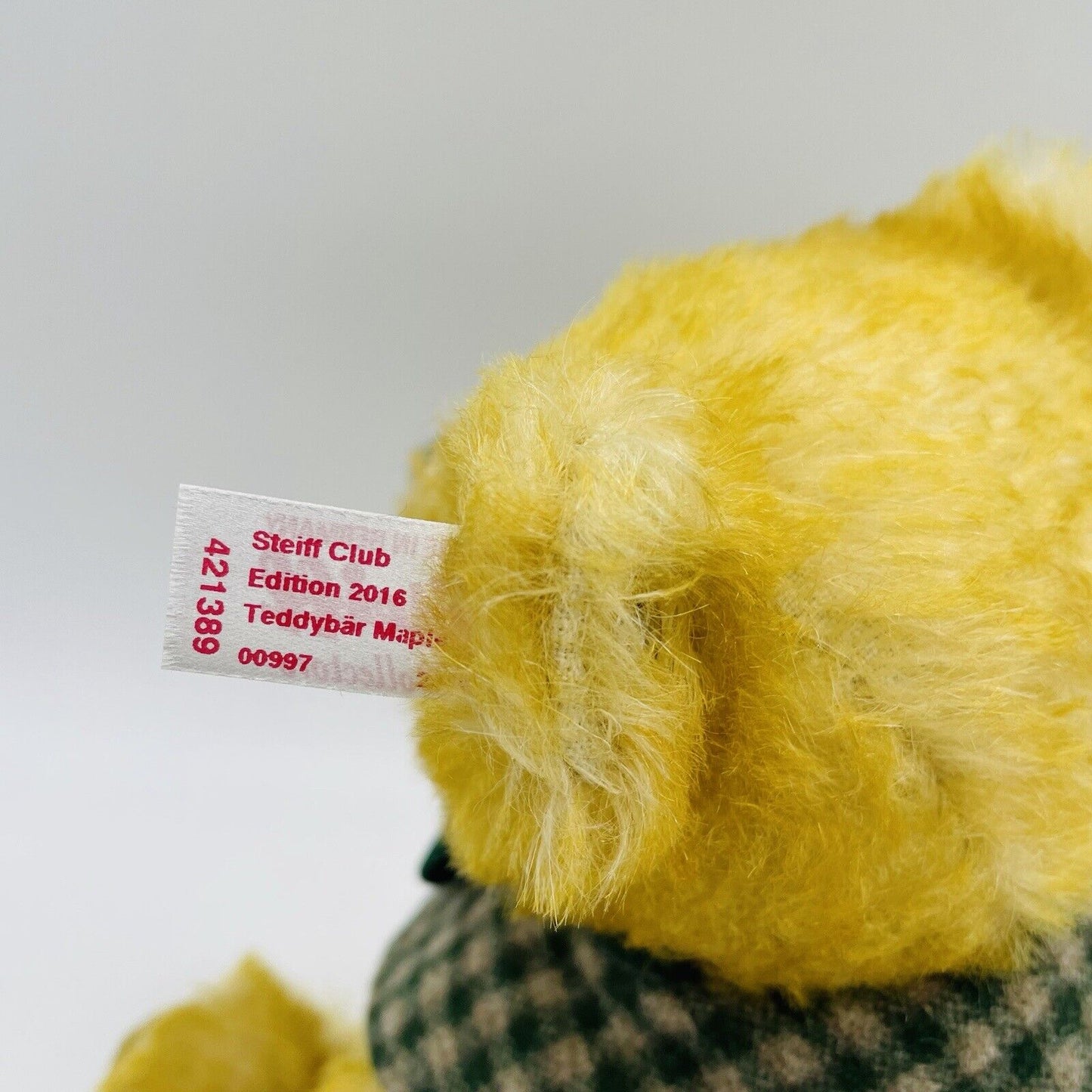 Steiff Teddybär Maple Ahornblatt 421389 limitiert 2016 Clubedition 2016 27cm