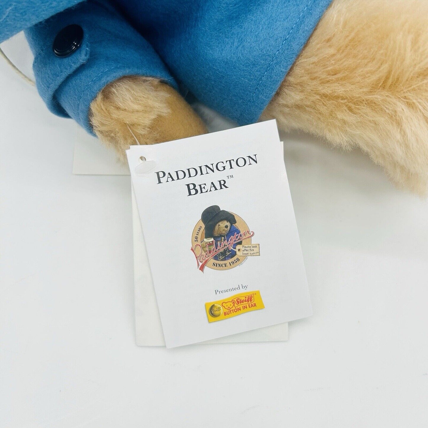 Steiff 354724 Teddybär Paddington limitiert 1500 aus 2007 29 cm Mohair