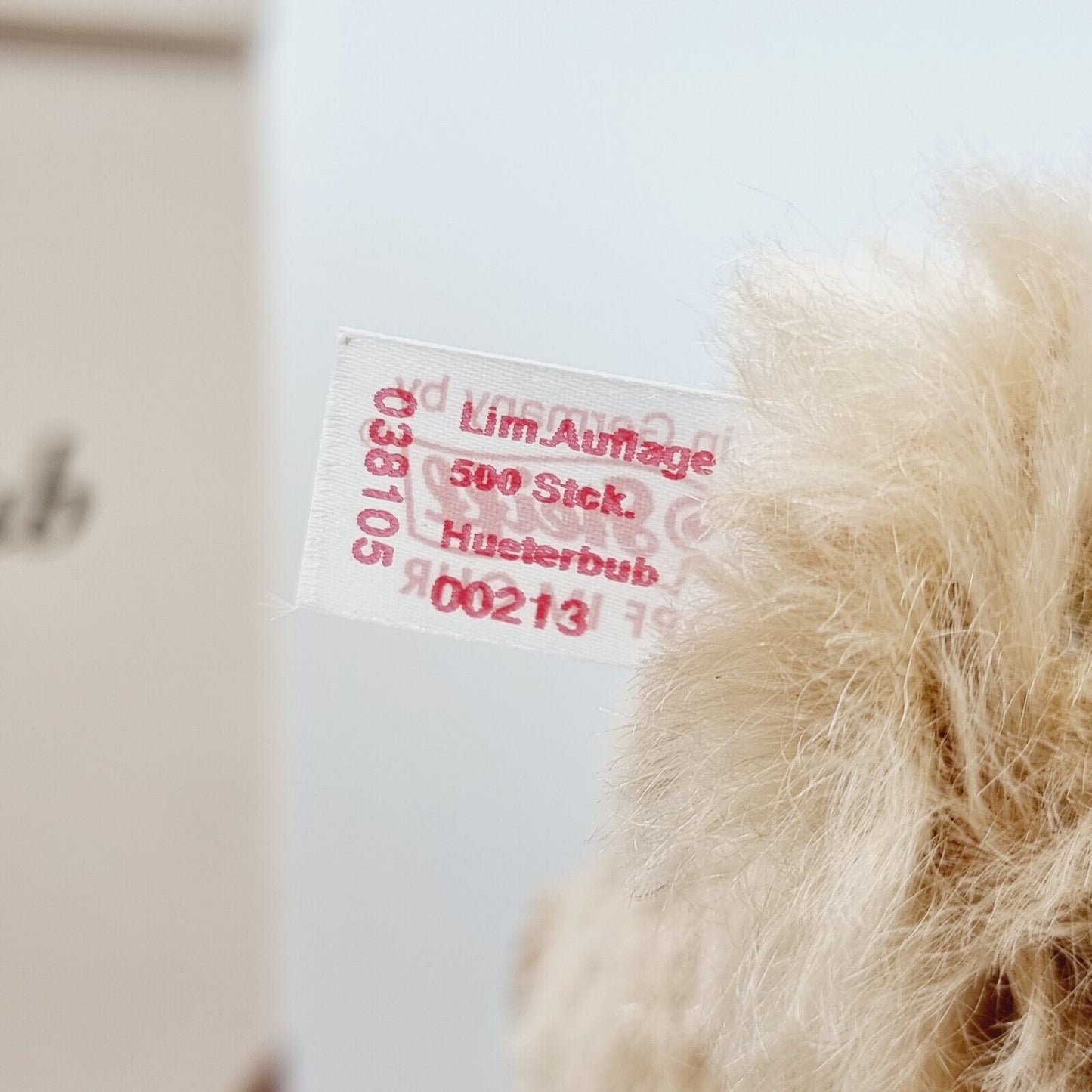 Steiff 038105 Teddybär Hüterbub aus der Hochzeitsgesellschaft limitiert 500