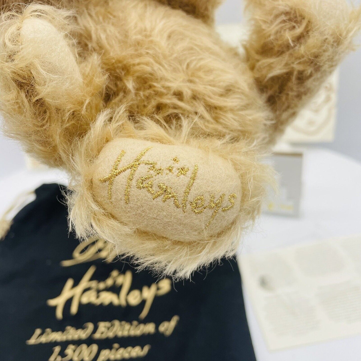 Steiff Piper 662553 für Hamleys limitiert 1500 aus 2007 21cm Mohair