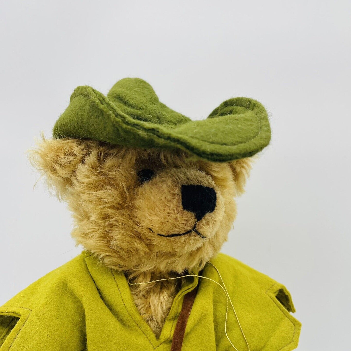 Hermann Coburg Teddybär Peter Pan 100. Geburtstag limitiert 1000 aus 2004 Mohair