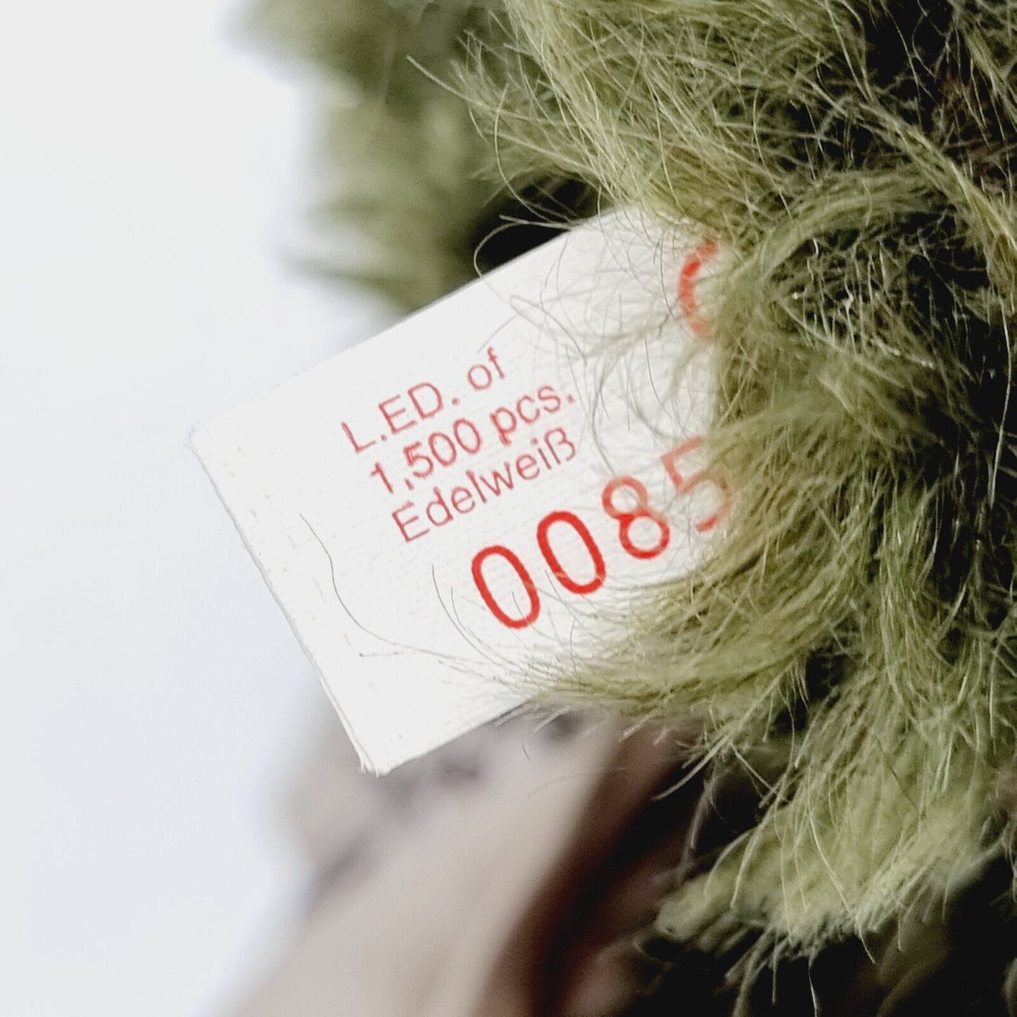 Steiff 690139 Teddybär Edelweiß Jahr 2000 limitiert 1500 Exemplare