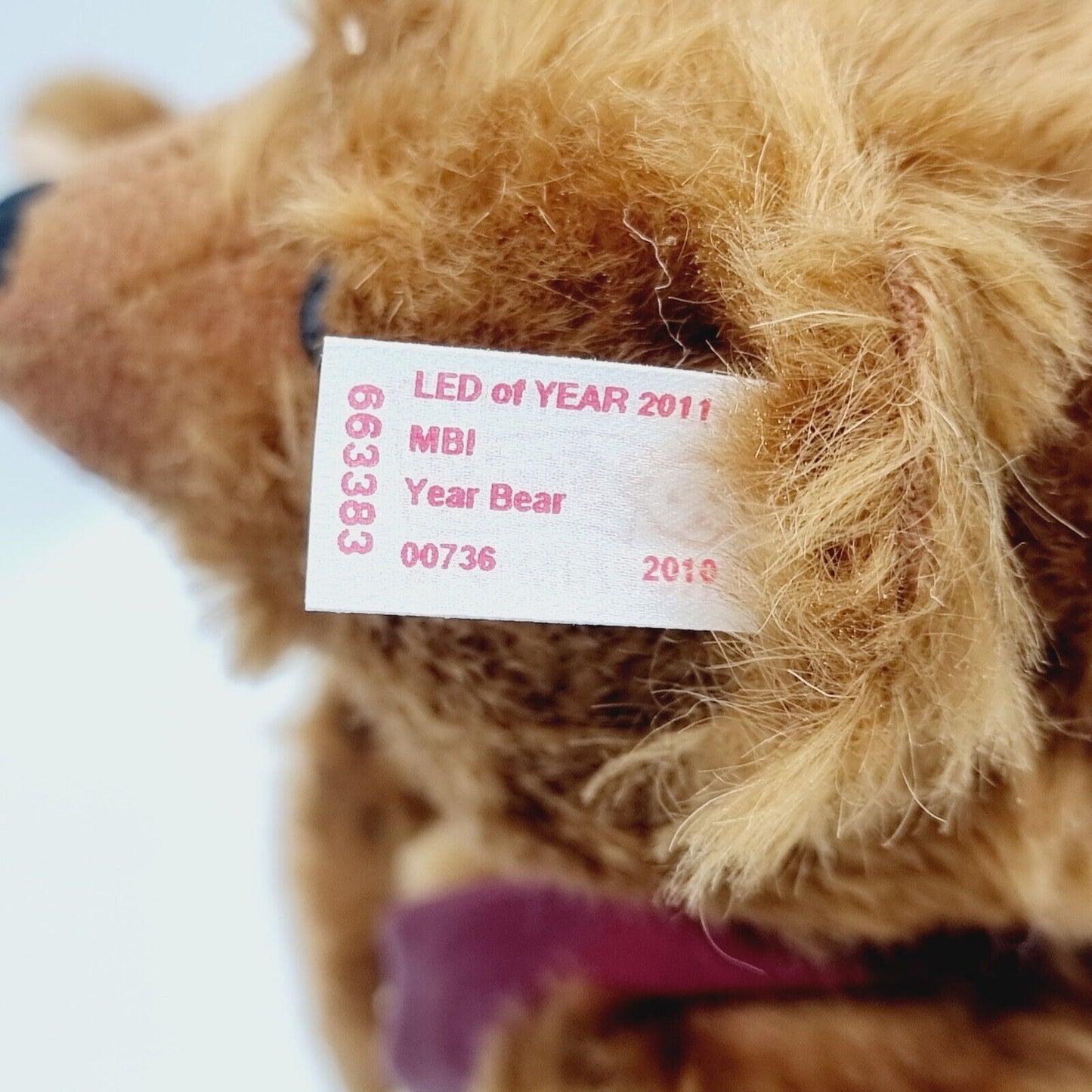 Steiff Danbury Mint 663383 Teddybär Year Bear 2011 limitiert 2011 30cm Mohair