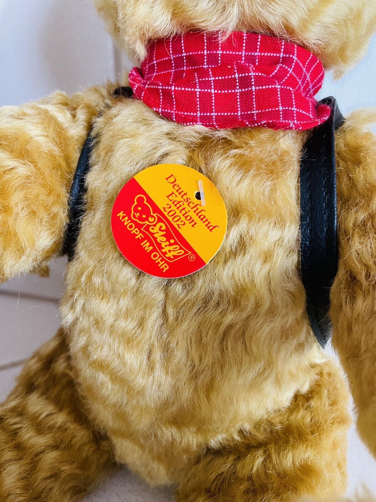 Steiff - Teddybär mit Steckenpferd 30 cm limitiert auf 2000 EAN 671159
