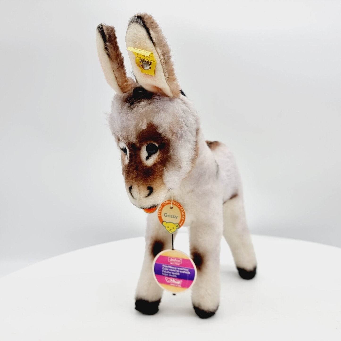 Steiff 3610/22 Grissy Esel 22 cm Dralonplüsch 1968 - 1976