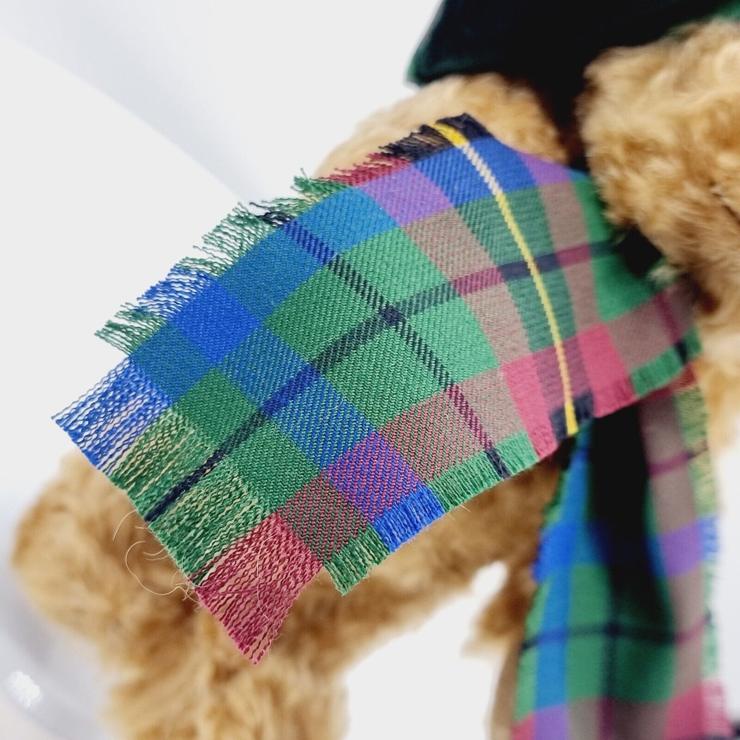 Steiff 654732 Scottish Bear blond 30 cm Jahr 1999 limitiert 3000 Great Britain
