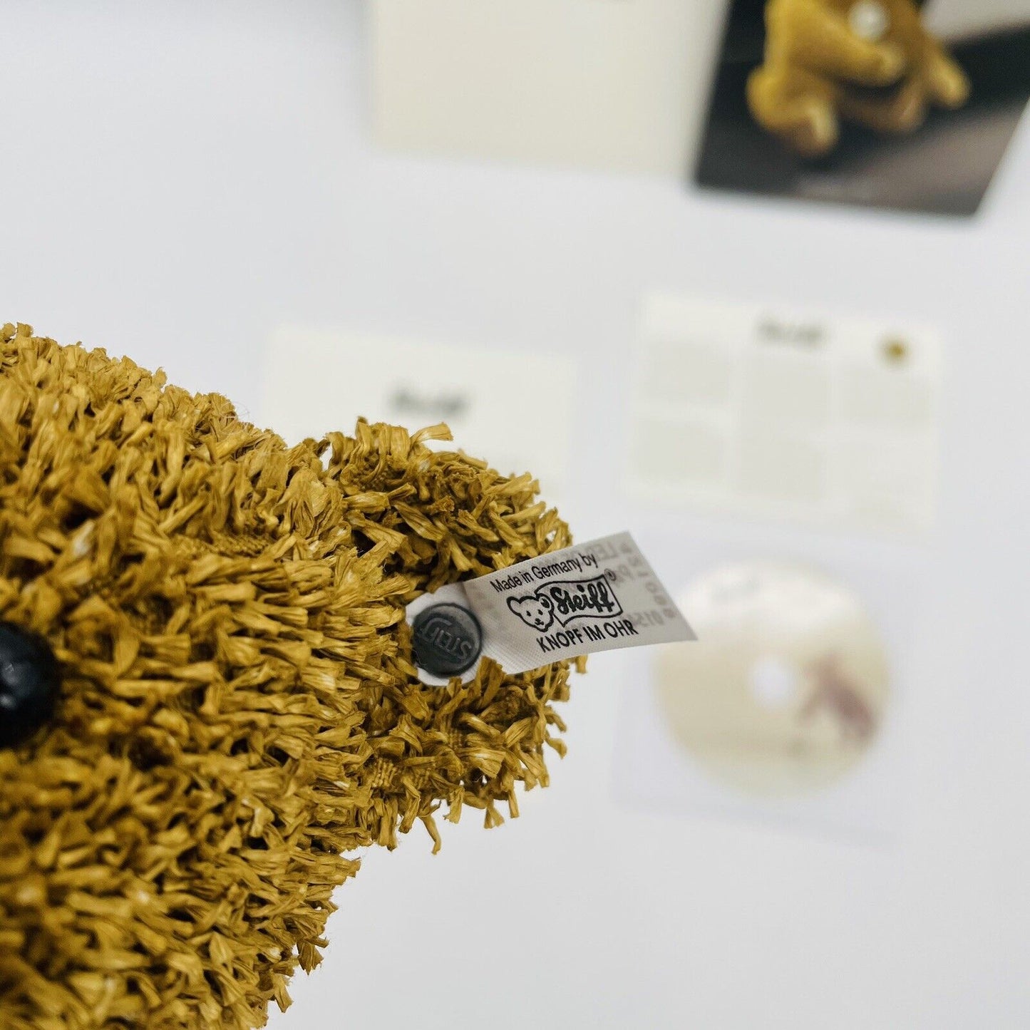 Steiff Club Edition 2010 Papierteddybär 1919 Replica 421099 limitiert 3000