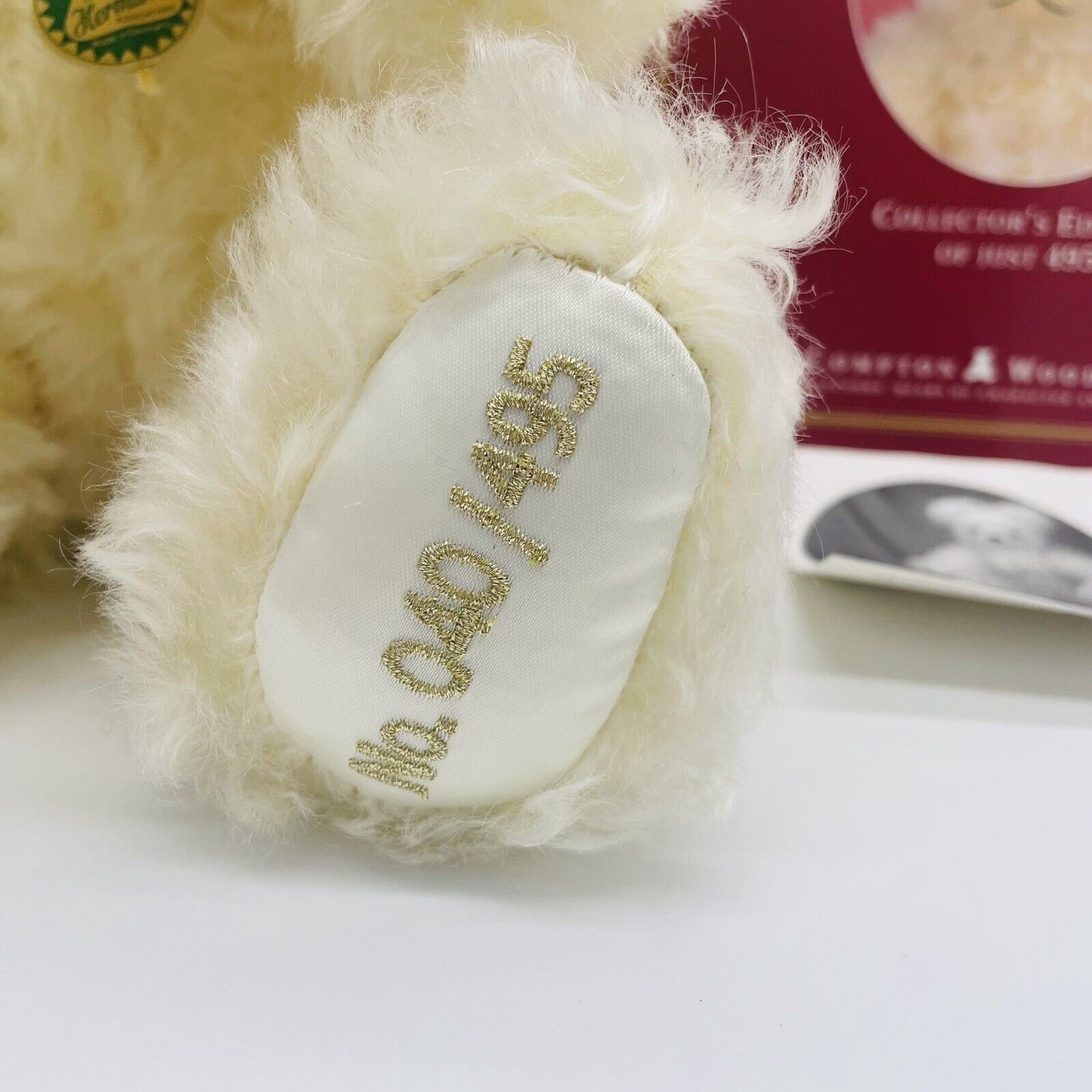 Hermann Coburg Teddybär Cinderella Aschenputtel mit Kristallkutsche lim. 495