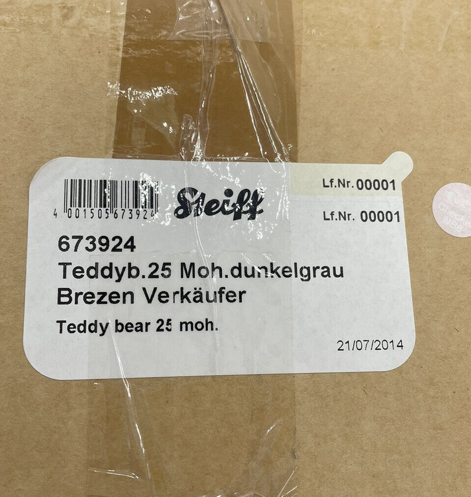 Nr. 1! Steiff Teddybär Brezelverkäufer 673924 limitiert 1000 aus 2014