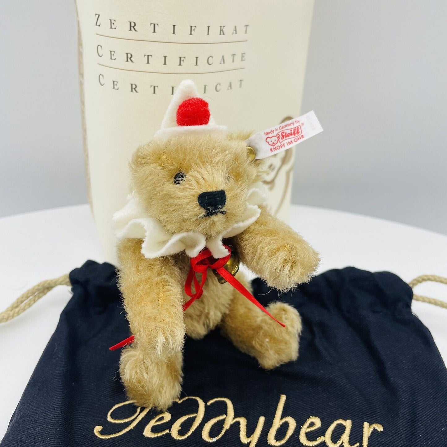Steiff Teddybär Clowny 657658 limitiert 1500 aus 2006 13cm