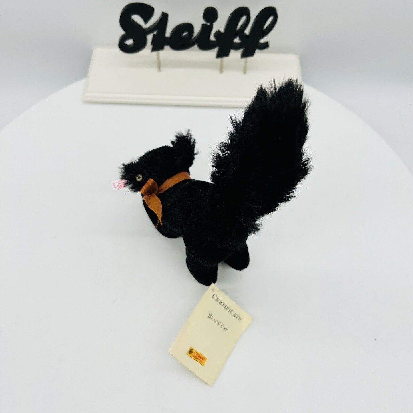Steiff 666520 Black Cat für Martha Stewart North America limitiert 1500 aus 2001