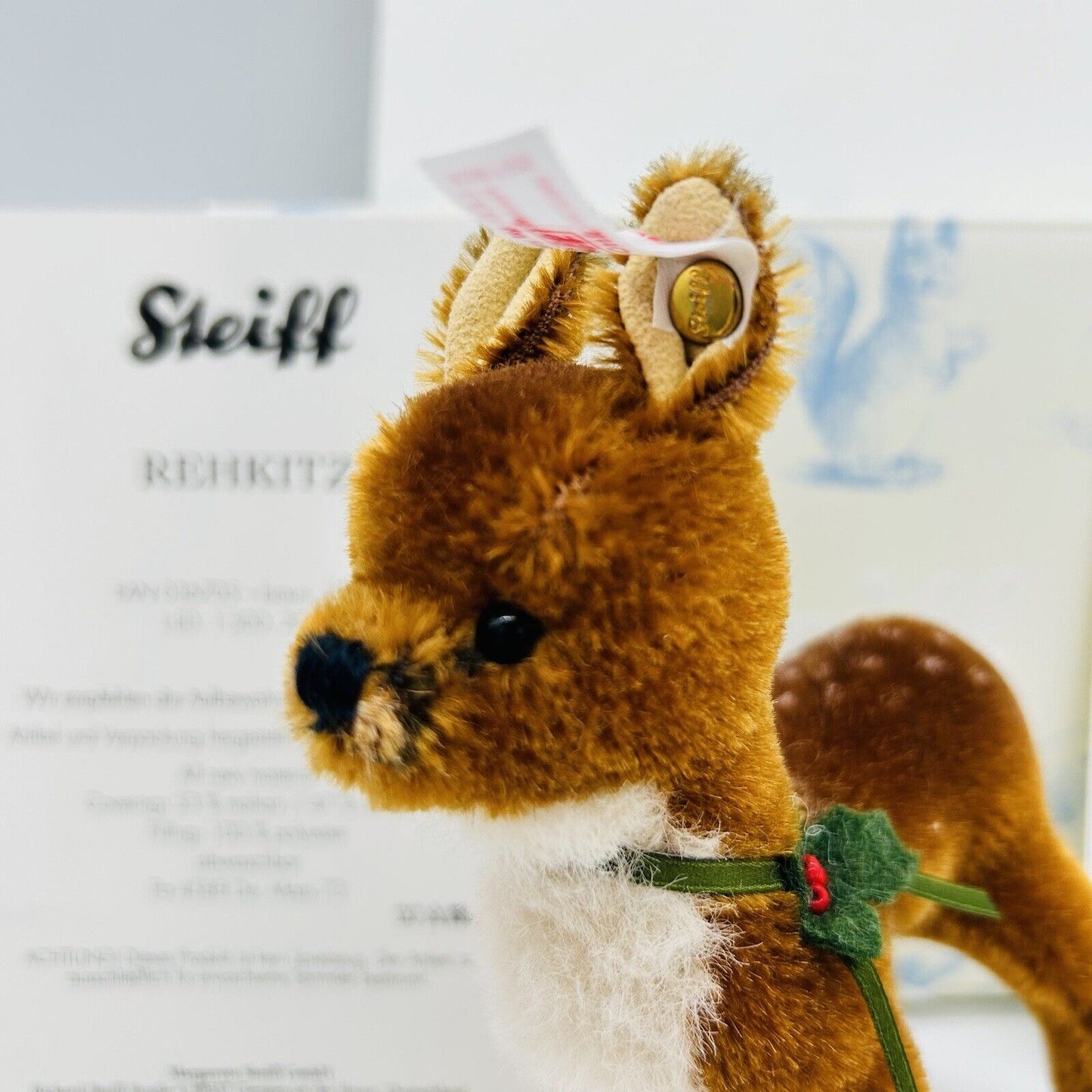 Steiff 036705 Reh Rehkitz limitiert 1500 13 cm Mohair