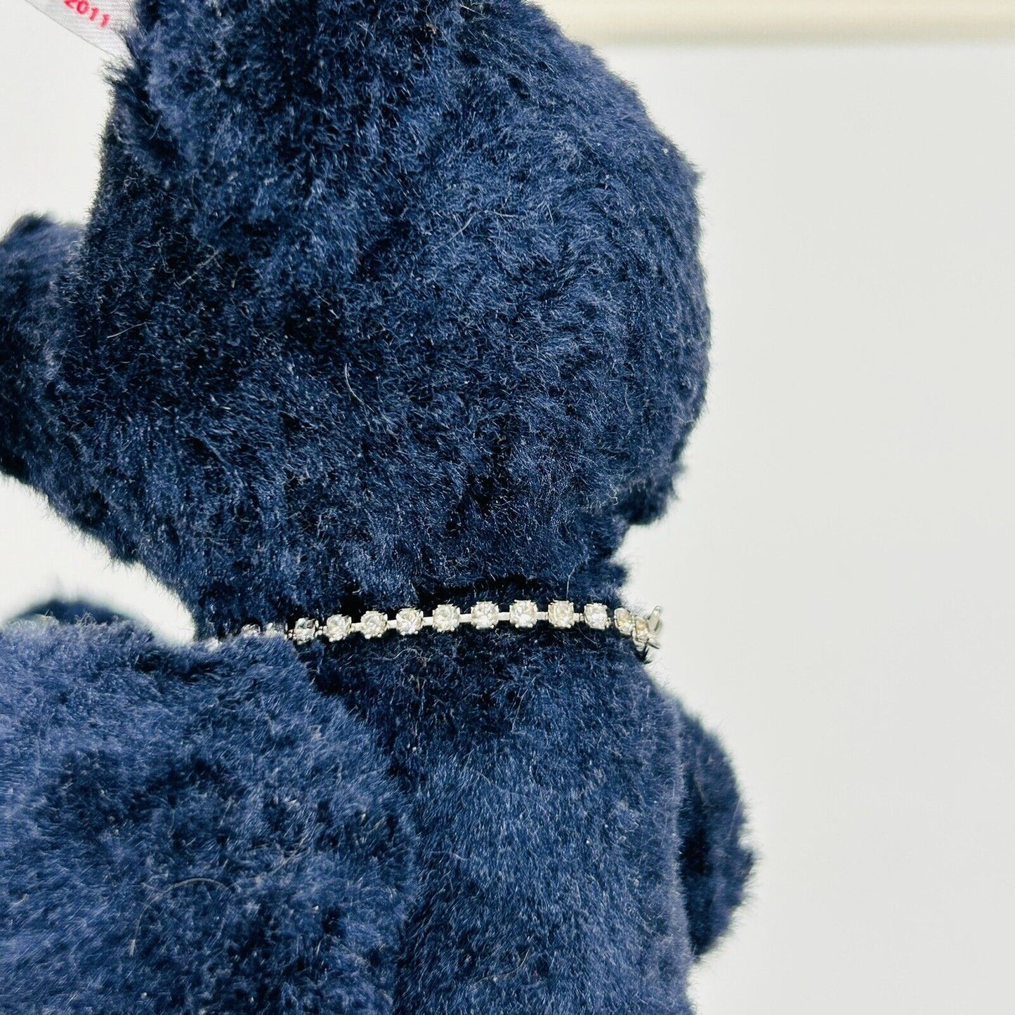 Steiff 036934 Saphir Teddybär Swarovski limitiert 2000 aus 2011 25 cm