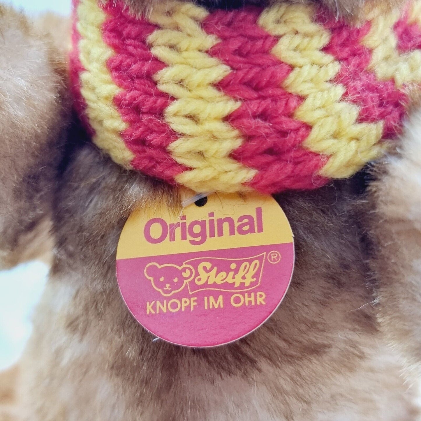 Steiff 670619 Ballonfahrer limitiert 2000 Stück mit Schal