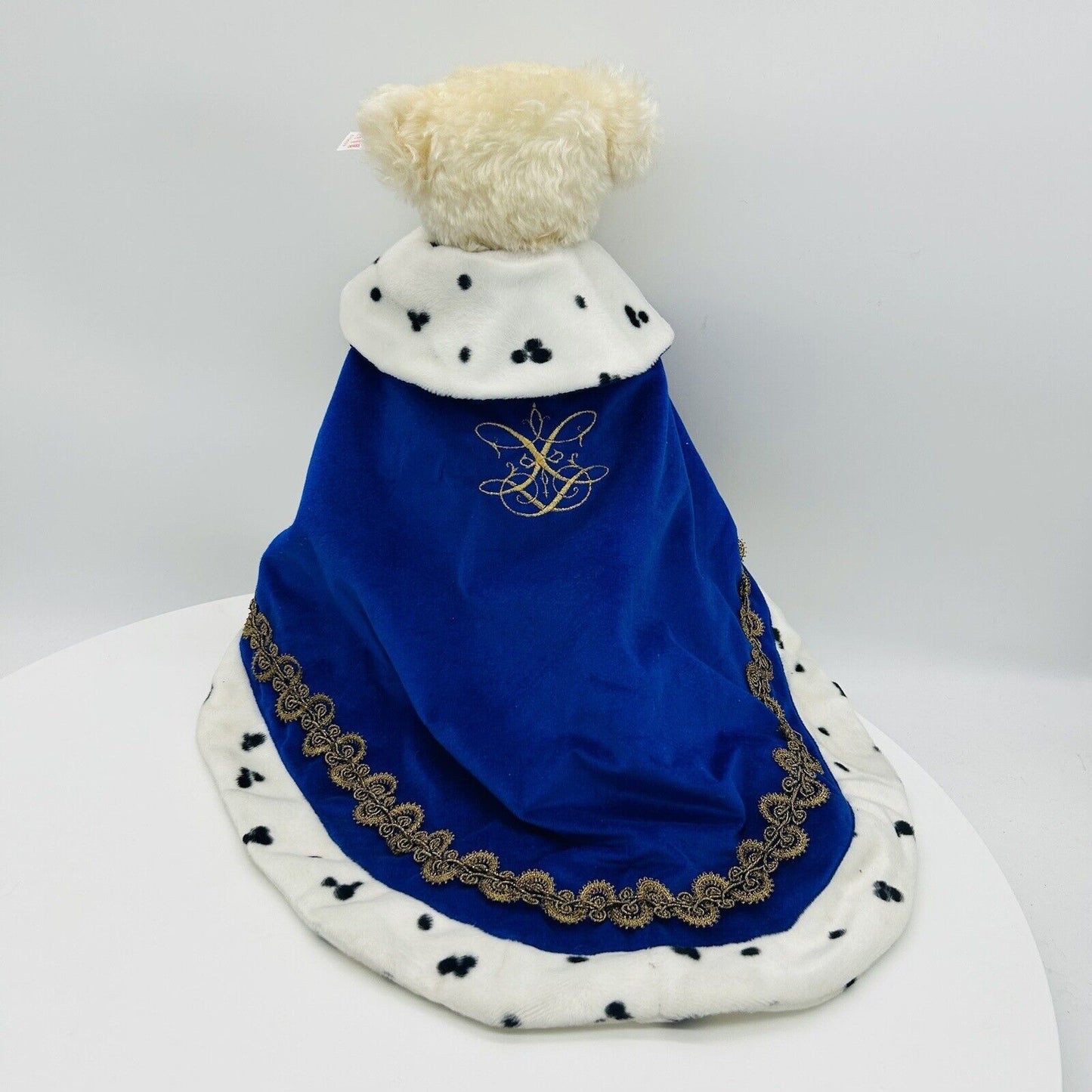 Steiff 670633 Teddybär König Ludwig mit Schwan limitiert 1500 aus 2001 35 cm