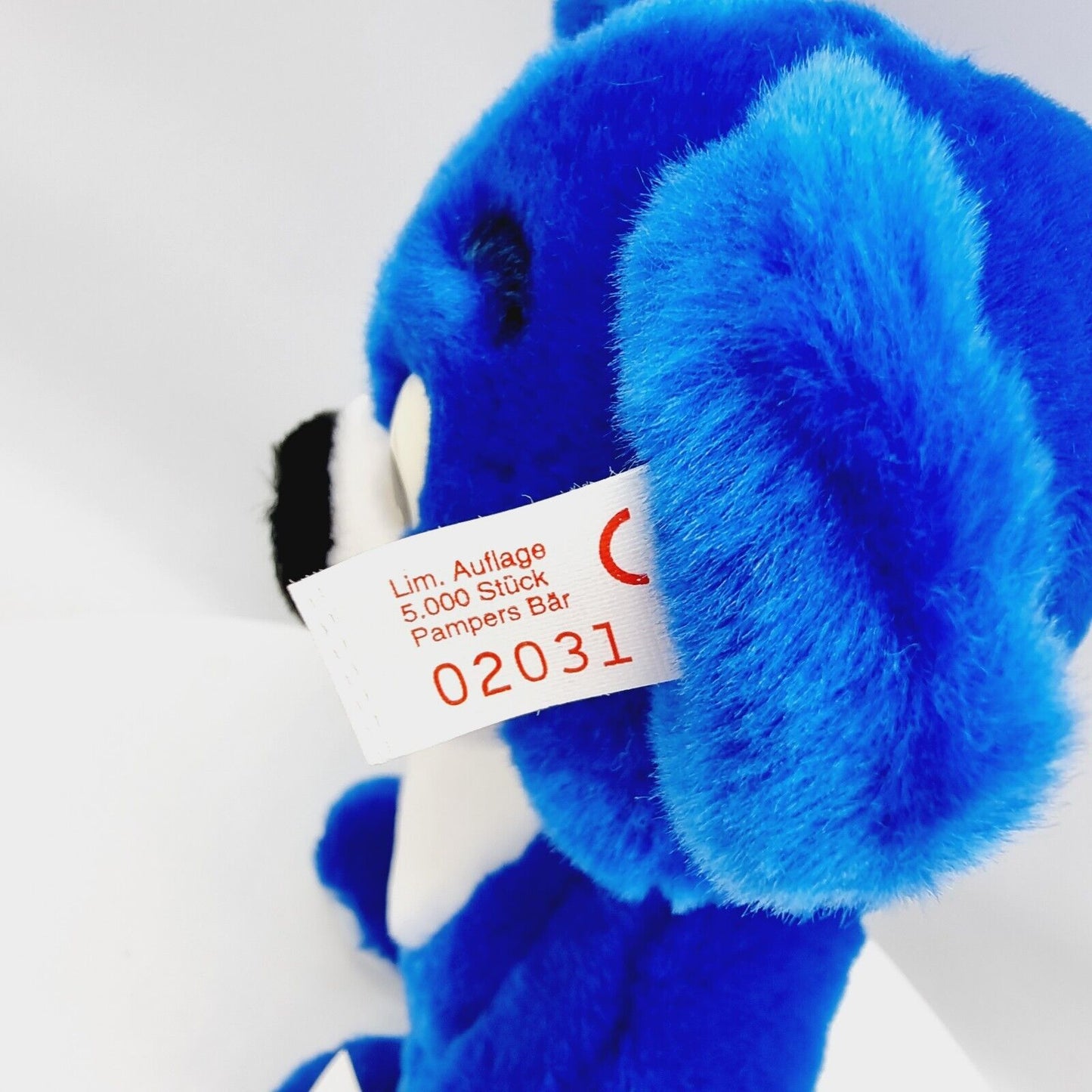 Steiff 996757 Pampers Pampy-Bär Teddybär 30 cm blau limitiert 5000 Jahr 1998