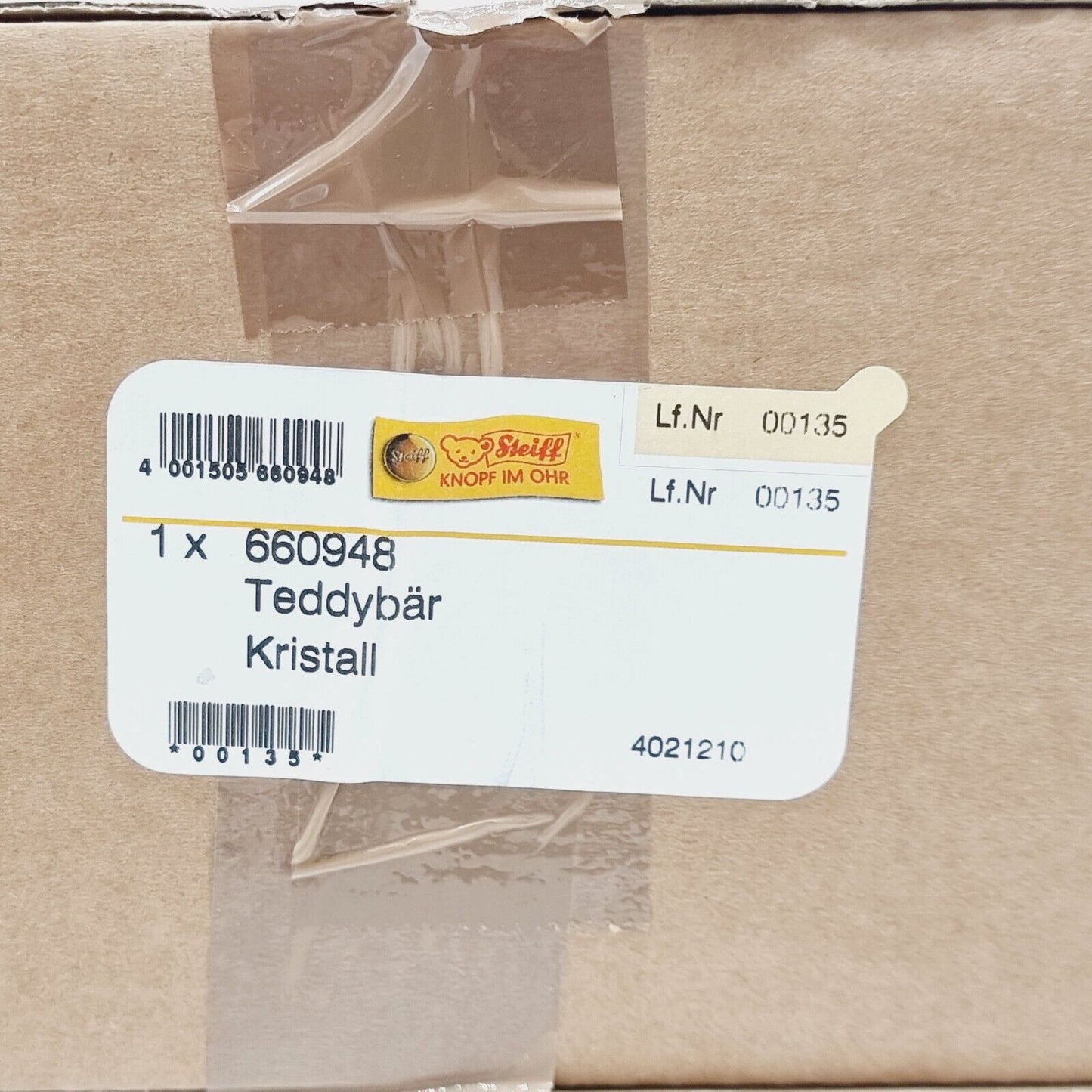 Steiff Teddybär Kristall 660948 Swarovski 32cm limitiert 1500 Österreich