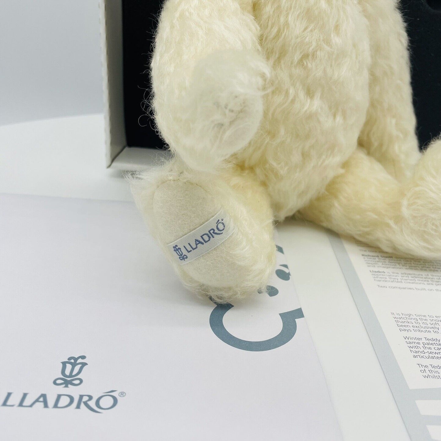 Steiff Teddybär Lladro 677052 limitiert 2000 aus 2009 28cm Mohair