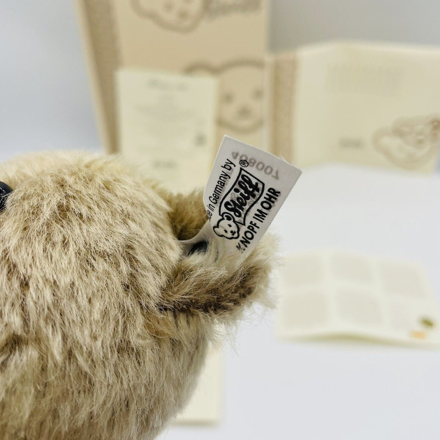 Steiff Teddybär 1908 Replica 408007 limitiert 1908 aus 2007 32cm Mohair