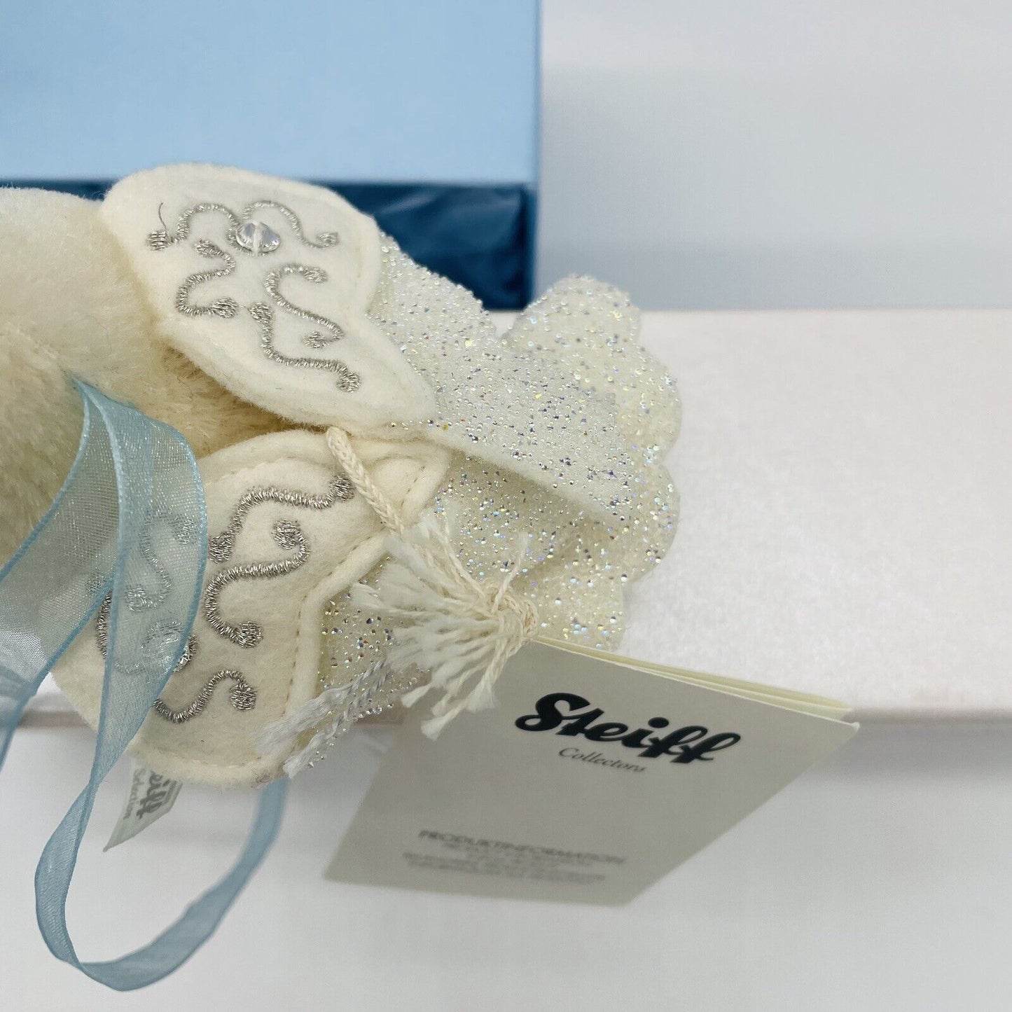 Steiff Taubenset Hochzeit 034107 mit Swarovski Kristallen