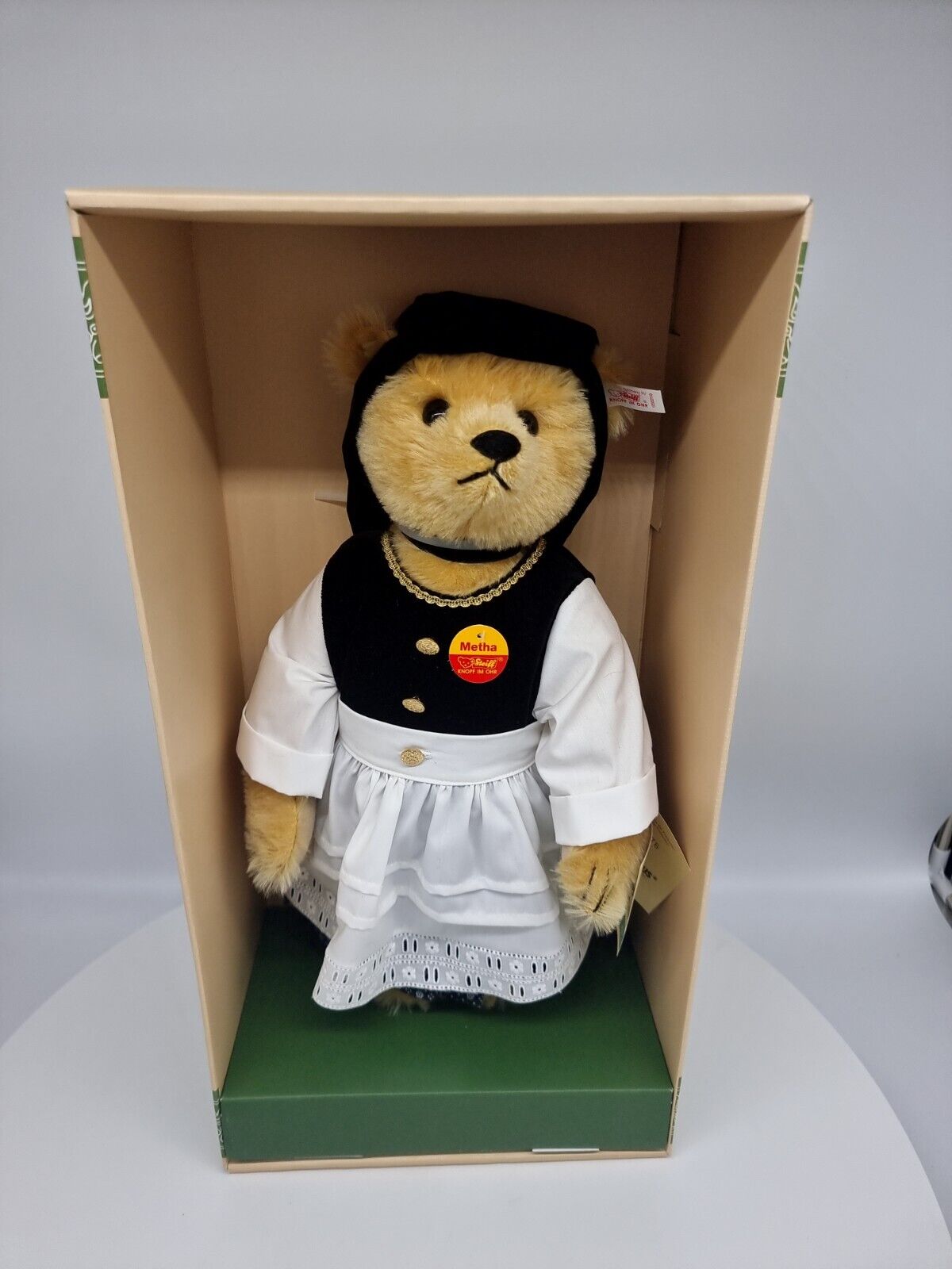 Steiff 655210 Teddybärin Metha 42 cm limitiert 1500 Jahr 1996 für Alsterhaus