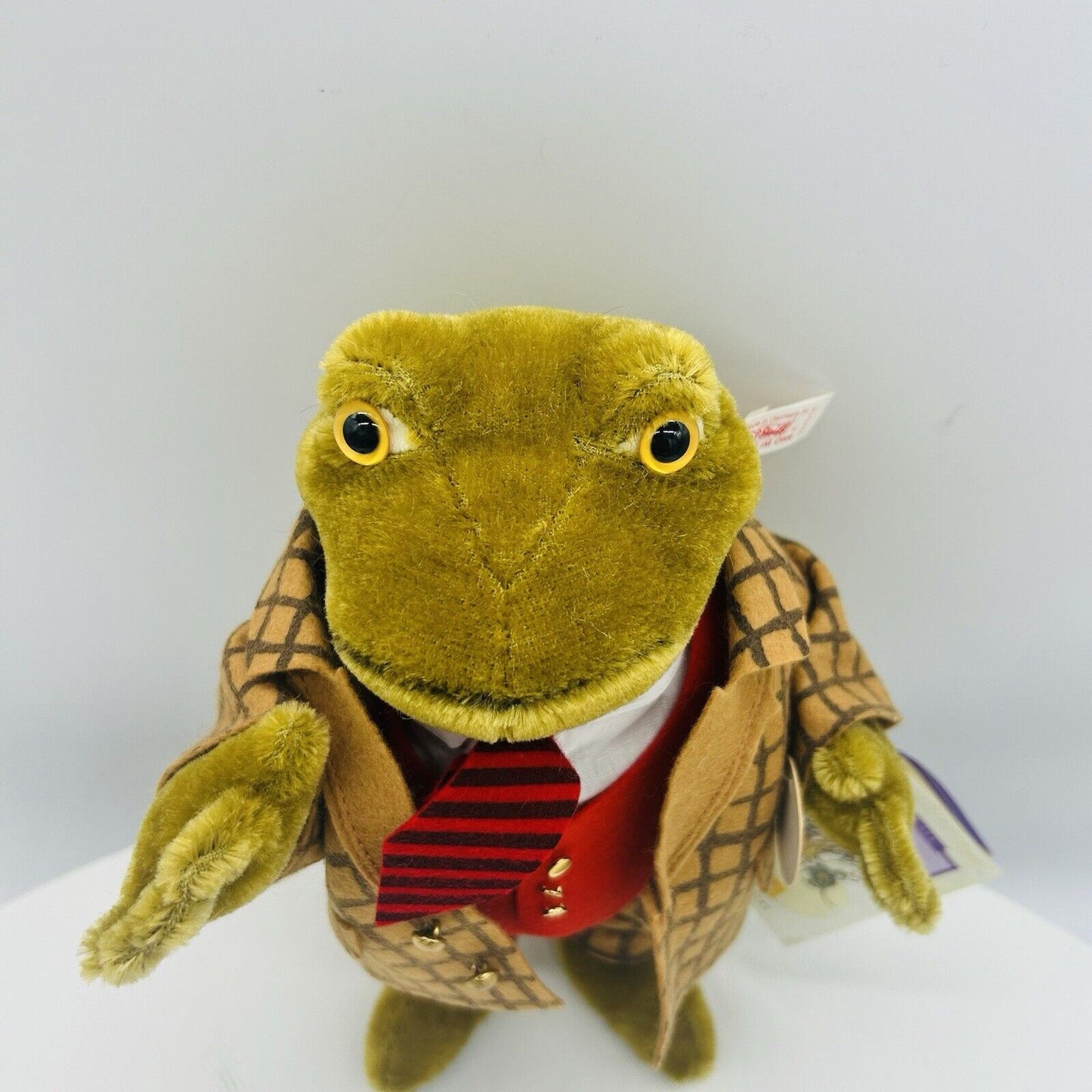 Steiff 037016 Kröte Toad aus The Wind in the Willows limitiert 4000 aus 1998