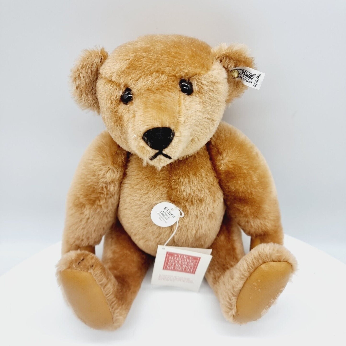 Steiff 0156/42 und 0156/18 Teddybär 42 cm und 18 cm Collectors Edition Set 1984