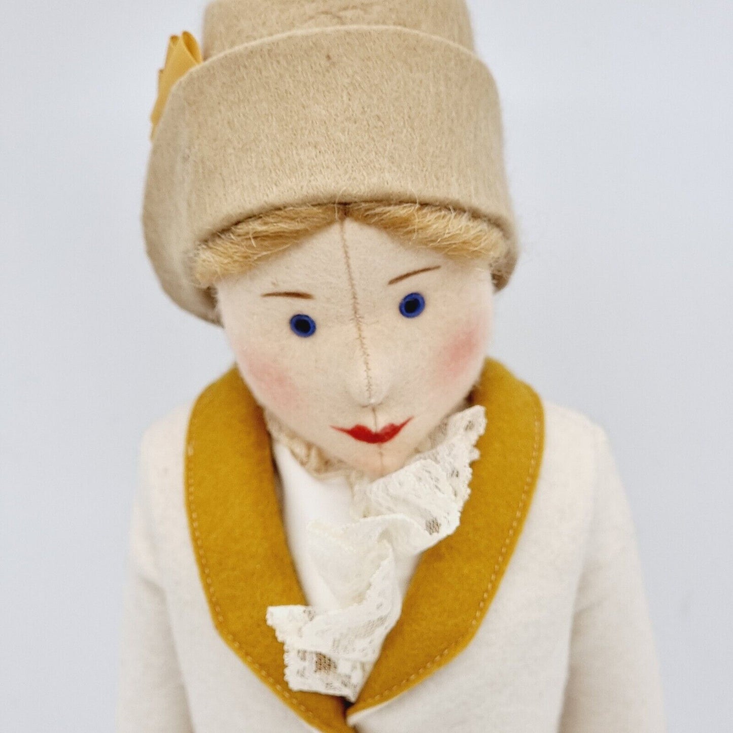 Steiff 9100/45 Filzpuppe Tennisdame Betty Replica 1913 limitiert 3000 aus 1986