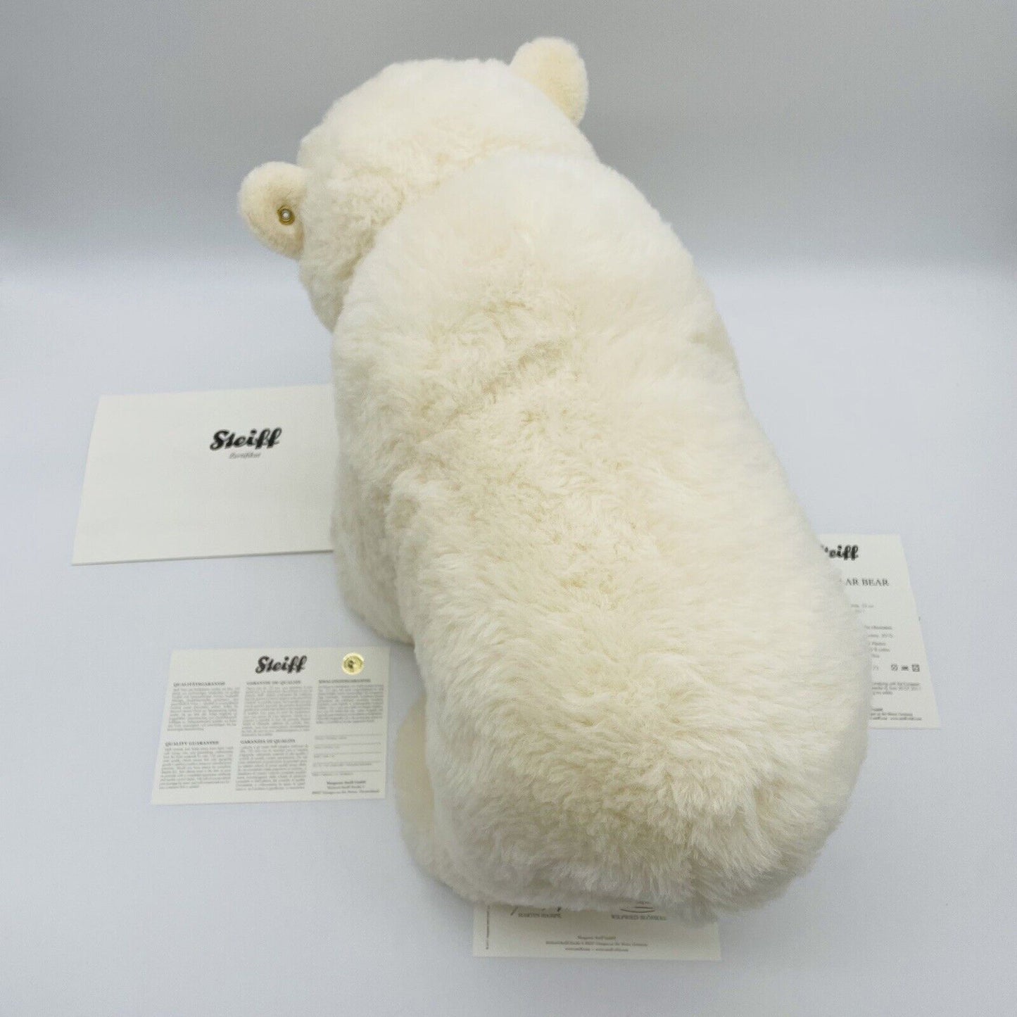 Steiff Eisbär Arco 036347 limitiert 1000 aus 2011 55cm Alpaca