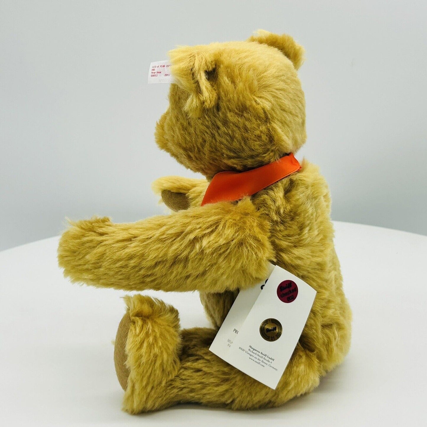 Steiff 690341 Danbury Mint Teddybär Year Bear 2018 Zeitlimitierung 32cm