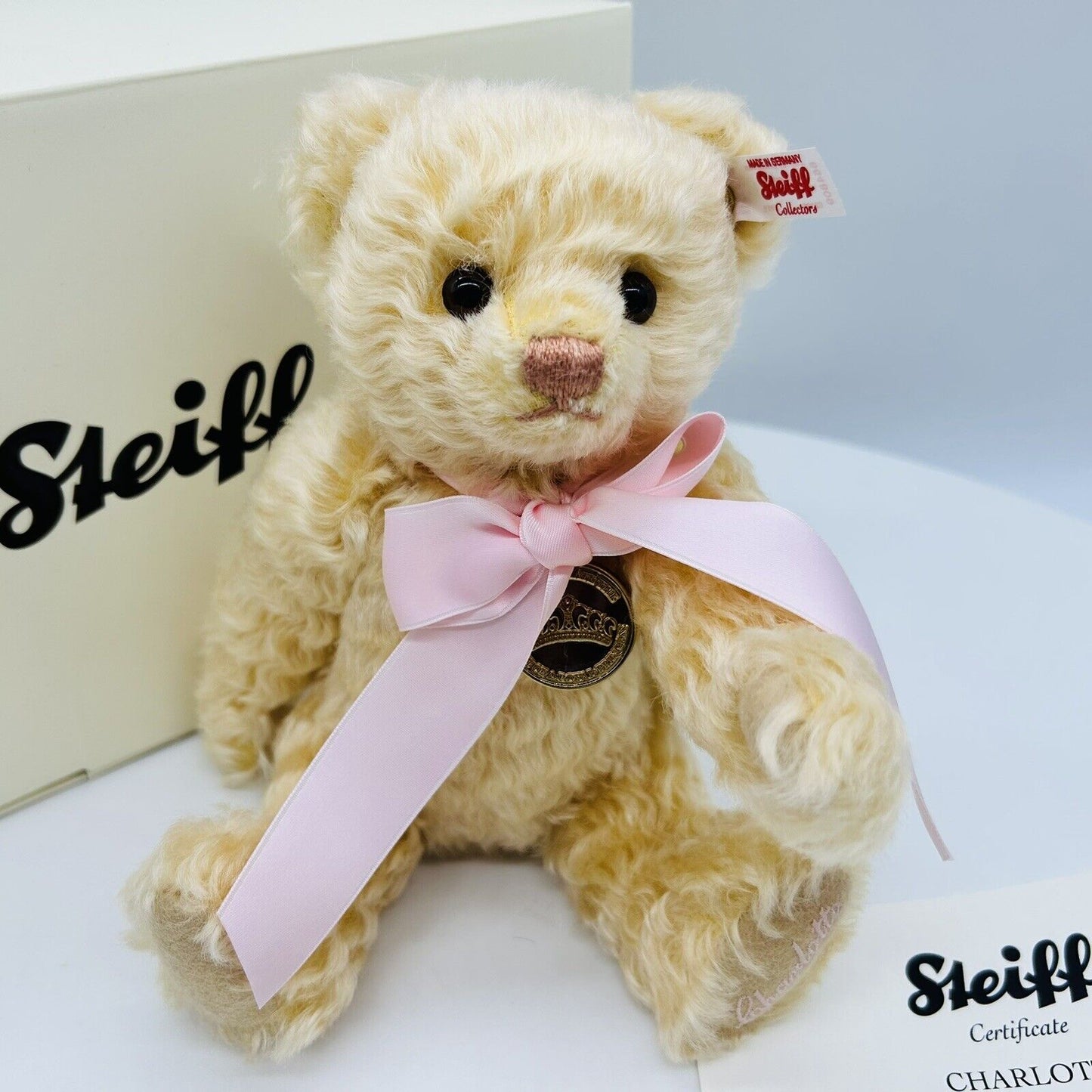 Steiff 664809 Teddybär Royal Baby Charlotte limitiert bis Ende 2015 25 cm