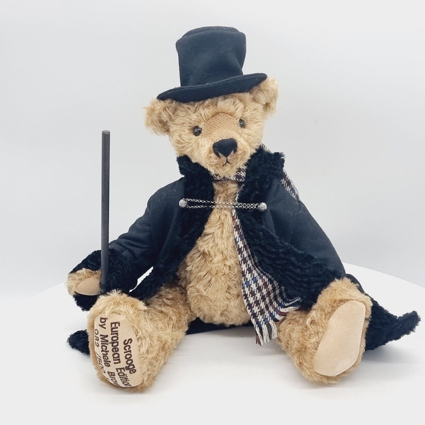 Hermann Coburg Teddybär Ebenezer Scrooge aus A Christmas Carol limitiert 500
