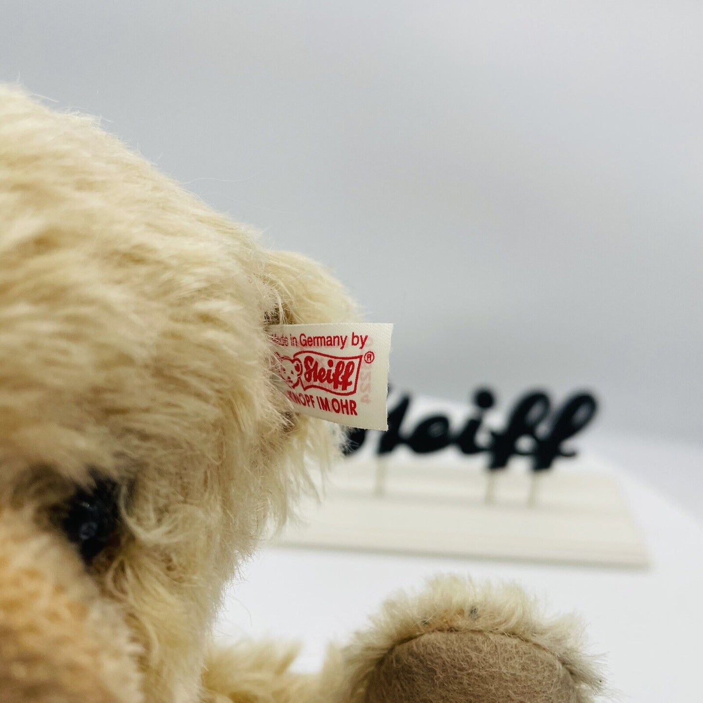 Steiff Teddybär Jona 036224 limitiert 2009 aus 2009 35cm Mohair