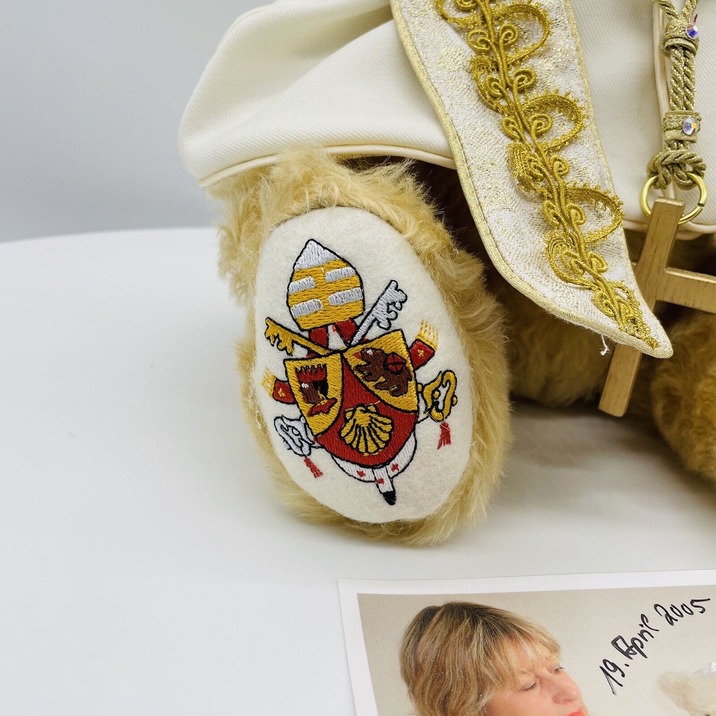 Hermann Coburg Teddybär Papst Emeritus Benedikt XVI limitiert aus 2022 Nr. 111