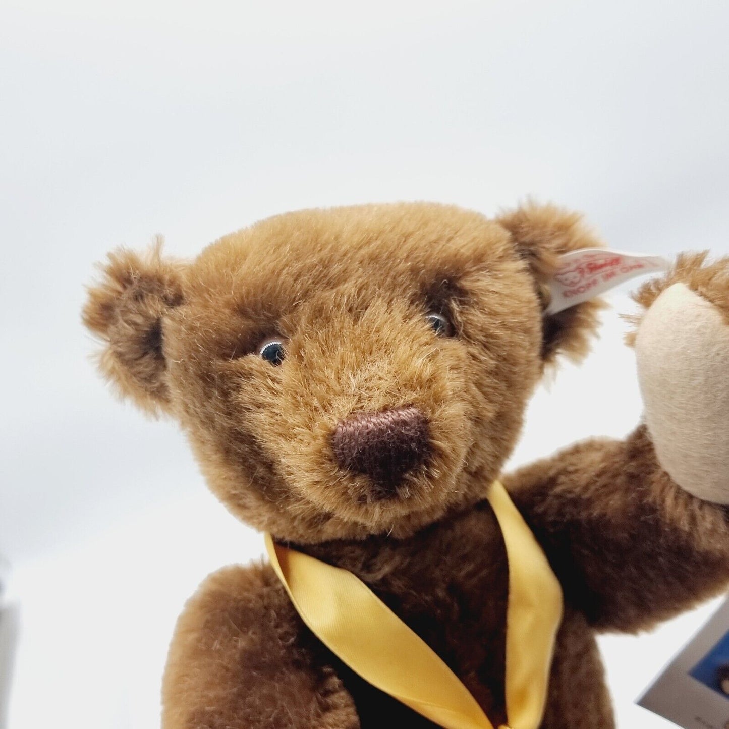 Steiff 670206 Teddybär 150 Jahre Margarete Steiff 28 cm Mohair braun