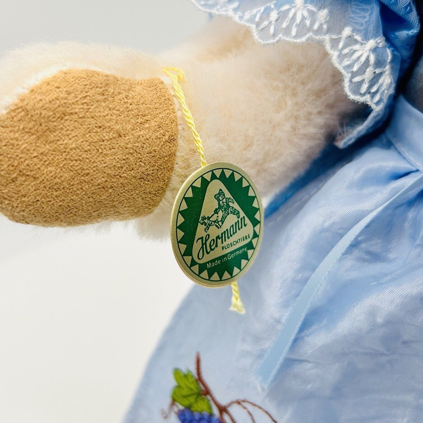 Hermann Coburg Teddybär Weinkönigin limitiert 25 36 cm Mohair