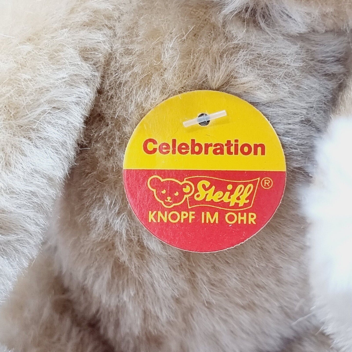 Steiff 670176 Teddybär blond mit Buch "Teddybär mit Knopf im Ohr limitiert 1000