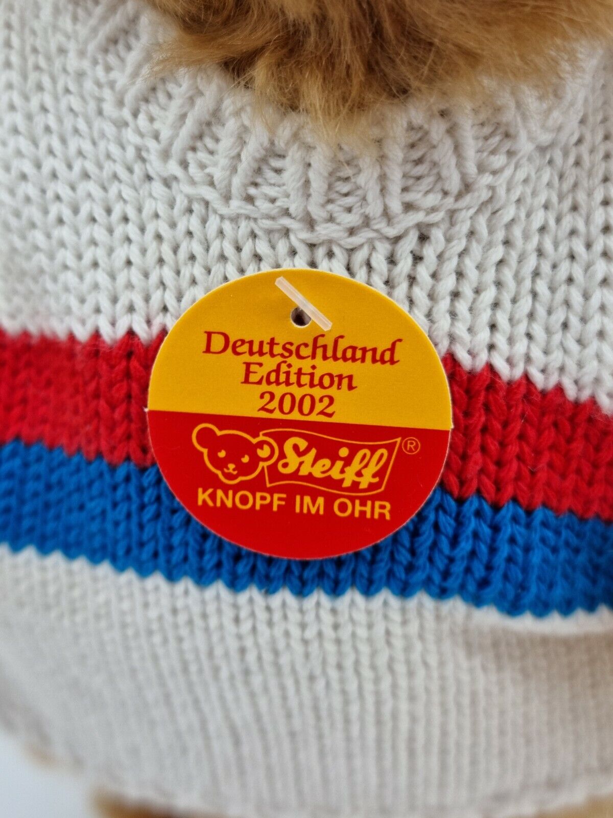 Steiff Teddybär mit Nachziehpferd, 30 cm, limitiert auf 2000; 671173
